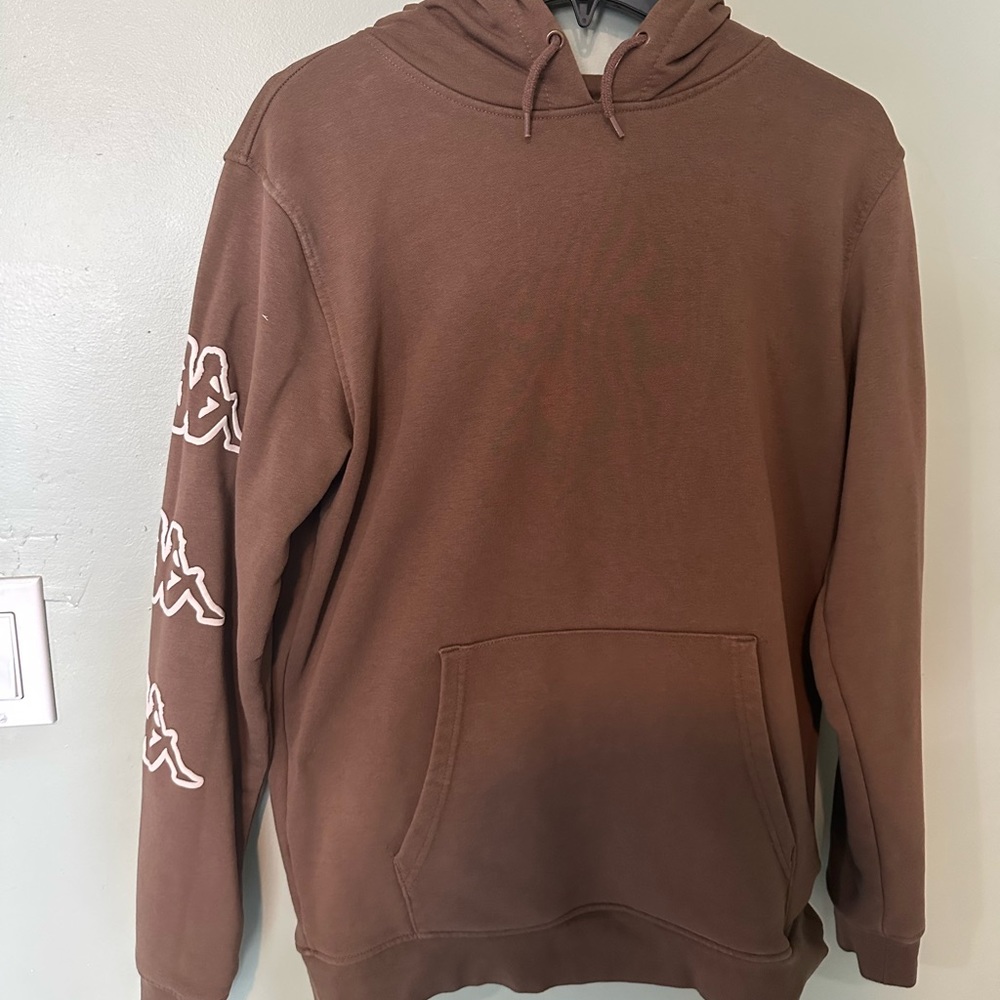 Kappa brown hoodie size:M